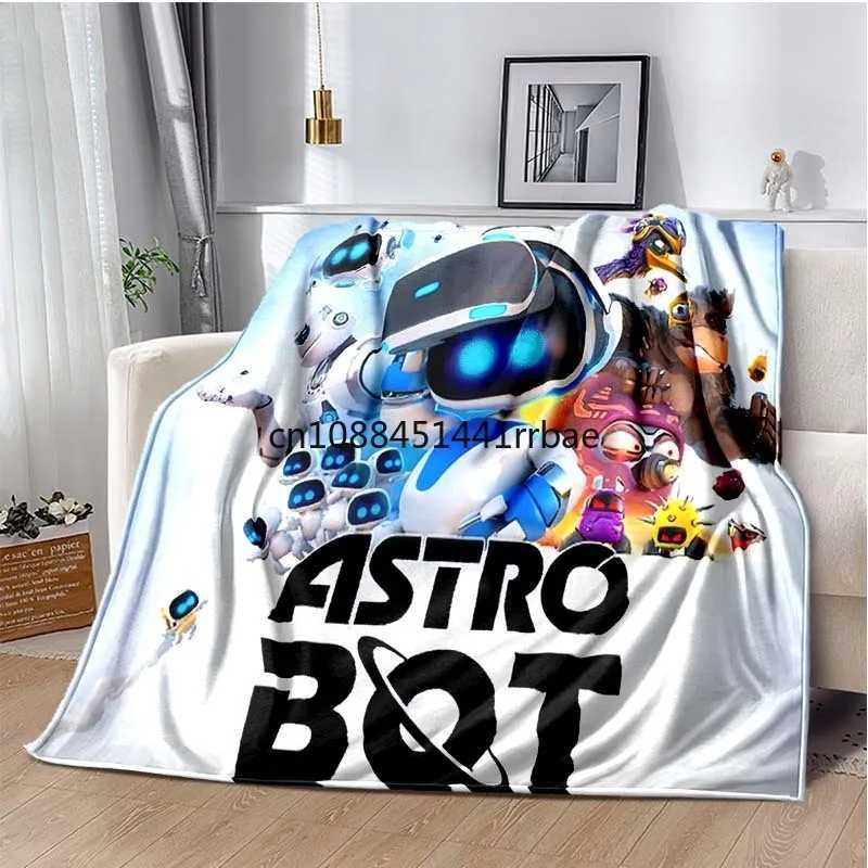 Game A-STROB- BOT BlanketLightweight Warm Insulation Sofa Bed Office Car Knee Pads BlanketsDecke Y240815