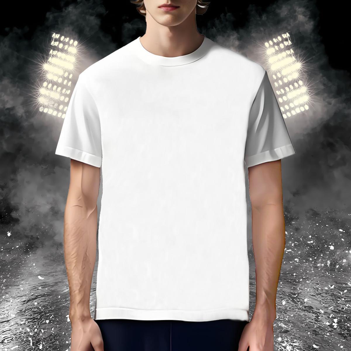 Loose Man T Shirts pumpkin Crew Neck Breathable Hip Hop Street Black Oversized 230g Pure Cotton Couples T Shirts 2024 New Top Tees
