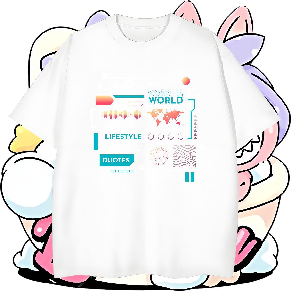 Comfortable Men Tshirts Street Casual 230g 100% Cotton Asian Size Breathable letter T Shirt For Man Classic Casual Top Tees