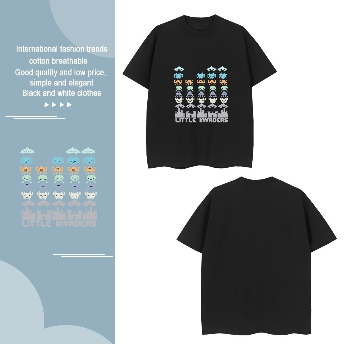 Mens T Shirts 230g 100% Cotton handpainted Sports Casual Breathable Short Sleeve DIY Printed Men Tops Tees Classic Free Shipping Clothings