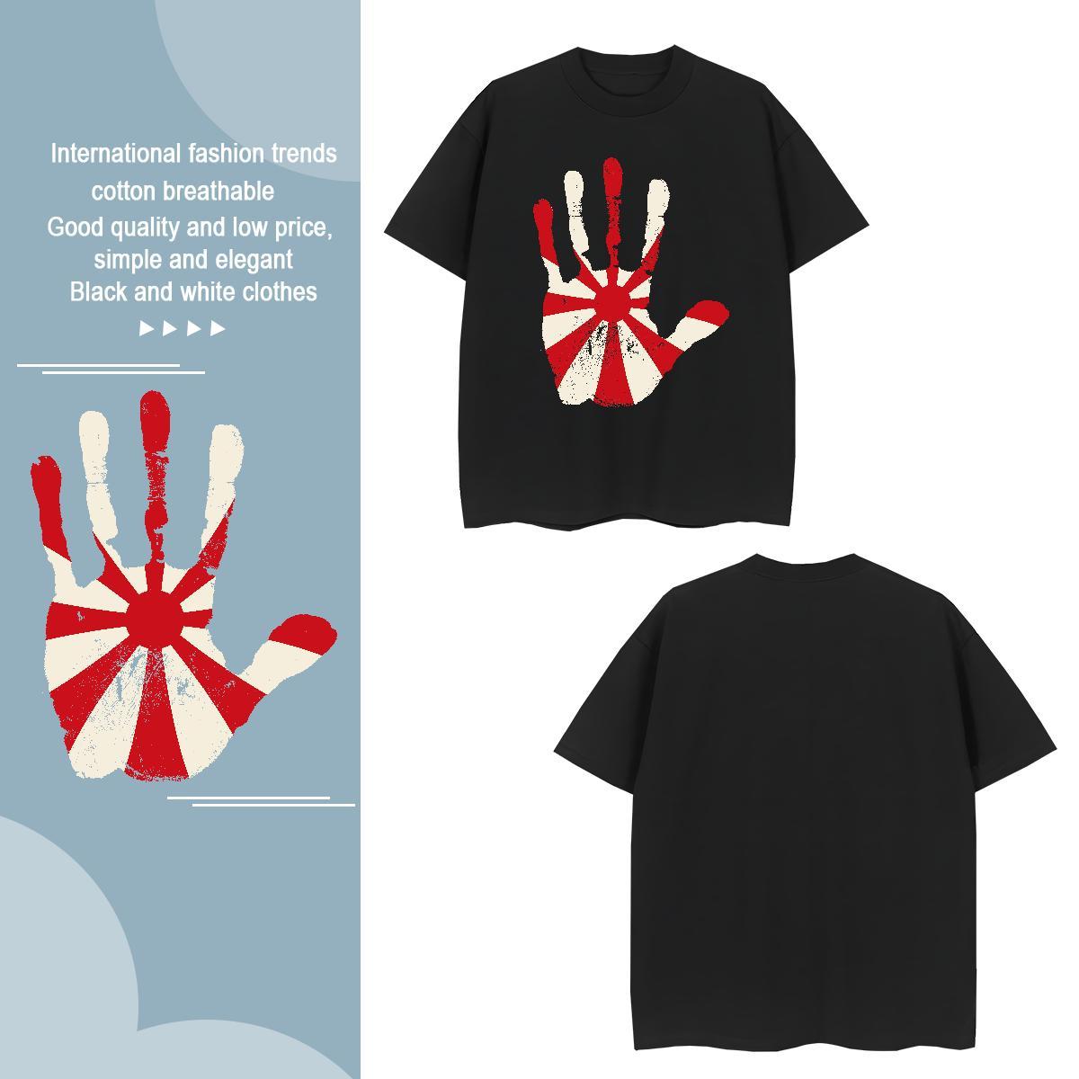 T shirt 230g Cotton painting Spring Summer Breathable Short Sleeve Oversized 4XL Tshirt for Man Woman New Arrival TOP Quality Wear