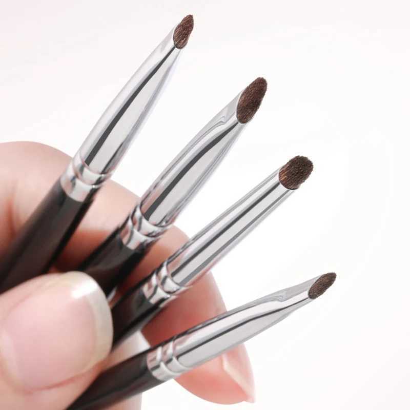 1 piece of detail mini eye shadow makeup brush pony hair precision eye shadow makeup brush cone stain makeup tool W240814