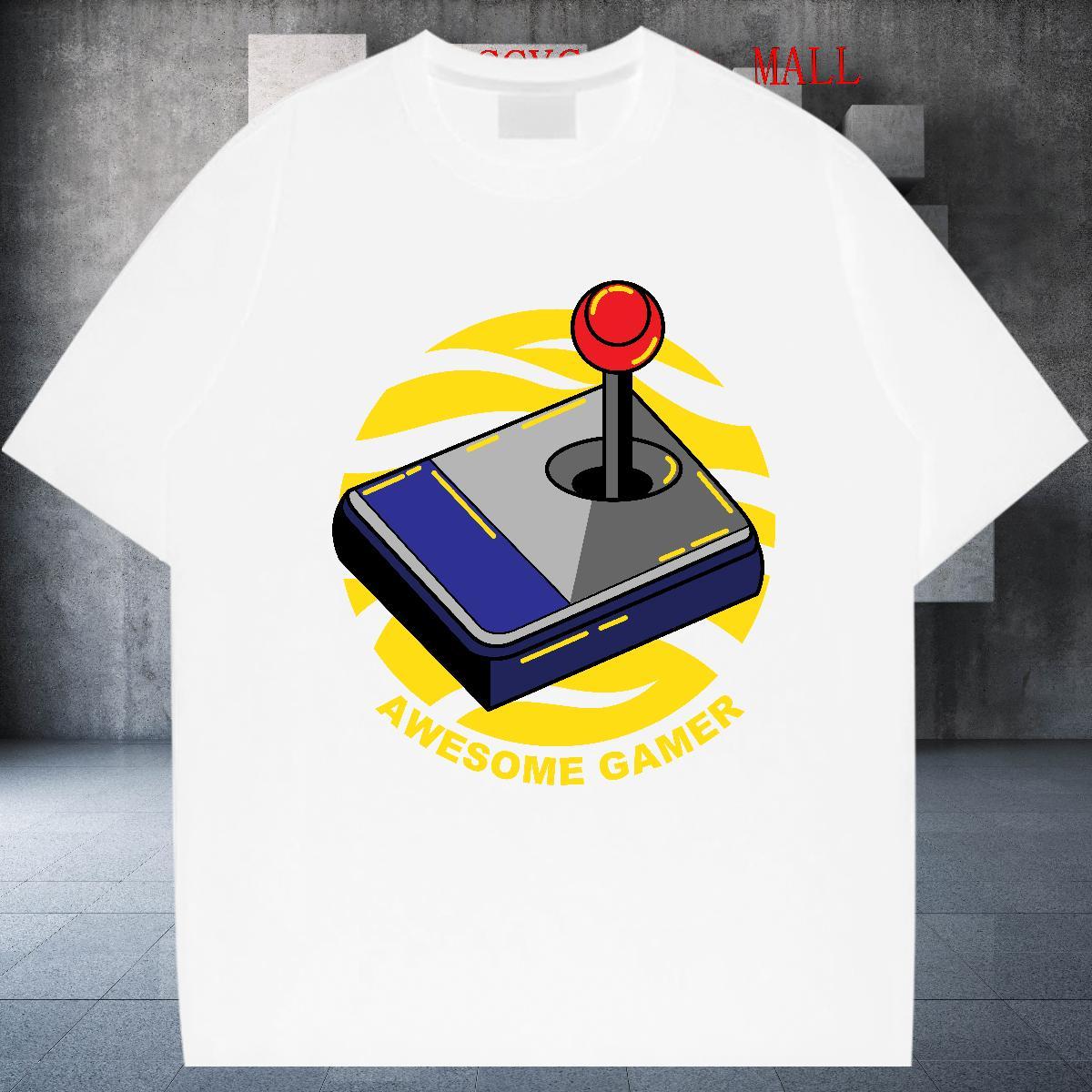 Unisex Tshirts Summer Casual 100% Cotton 230g Black Oversized Pure Cotton tool T Shirts Men Fashion Casual Clothes