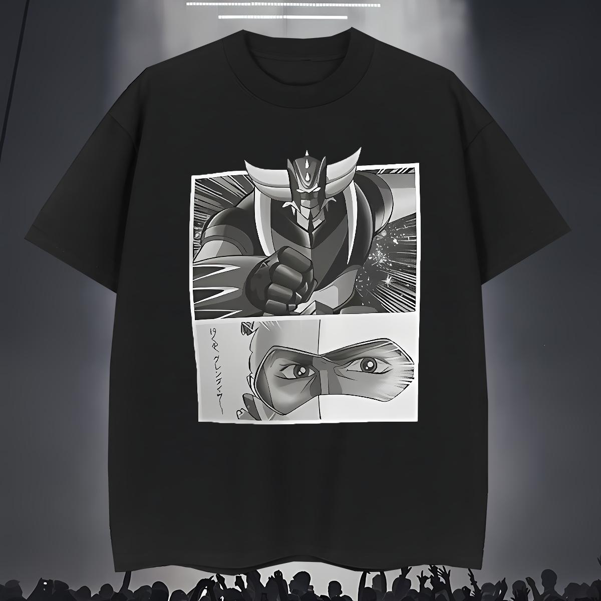 Mens T Shirts 230g 100% Cotton caricature Street Breathable Custom Print Oversized Mens Tshirts Designer Free Shipping Tees