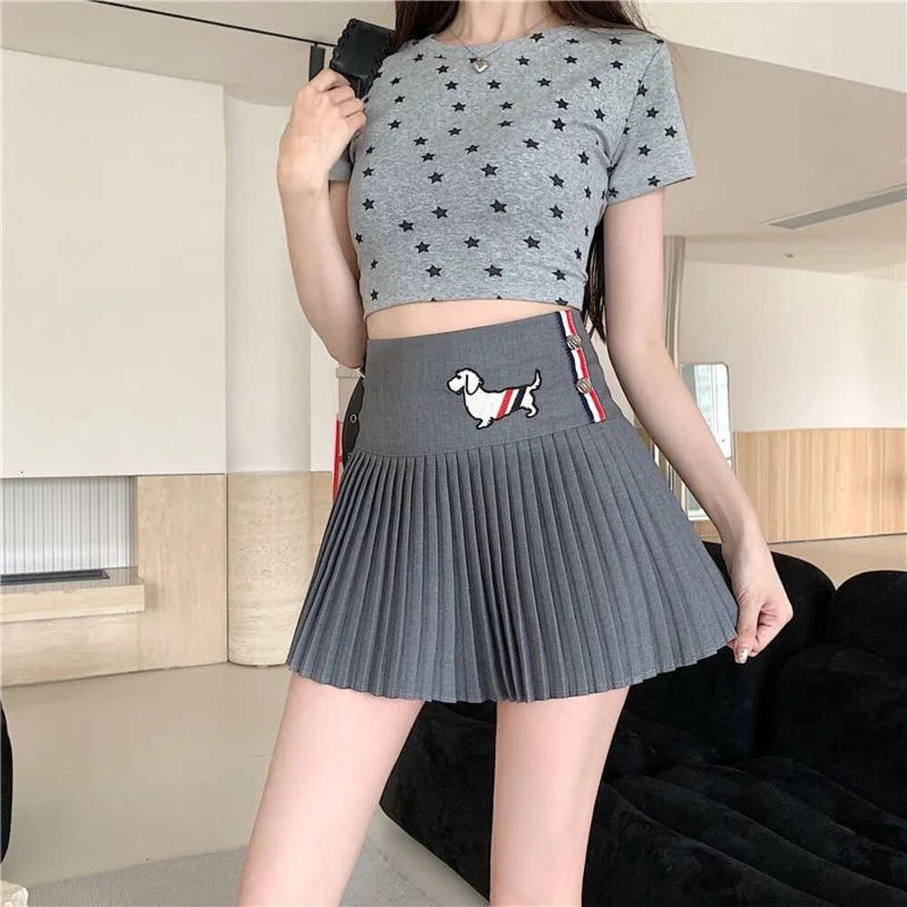 Clothing Korean Women Pants Summer Women's Wear 2024 Brand Golf Fashion Embroidery Short Skirt 's