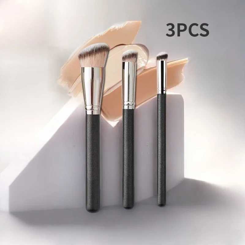 Makeup brush basic concealer cream angle seamless cover synthetic dark circle liquid cream contour brush beauty tool W240814
