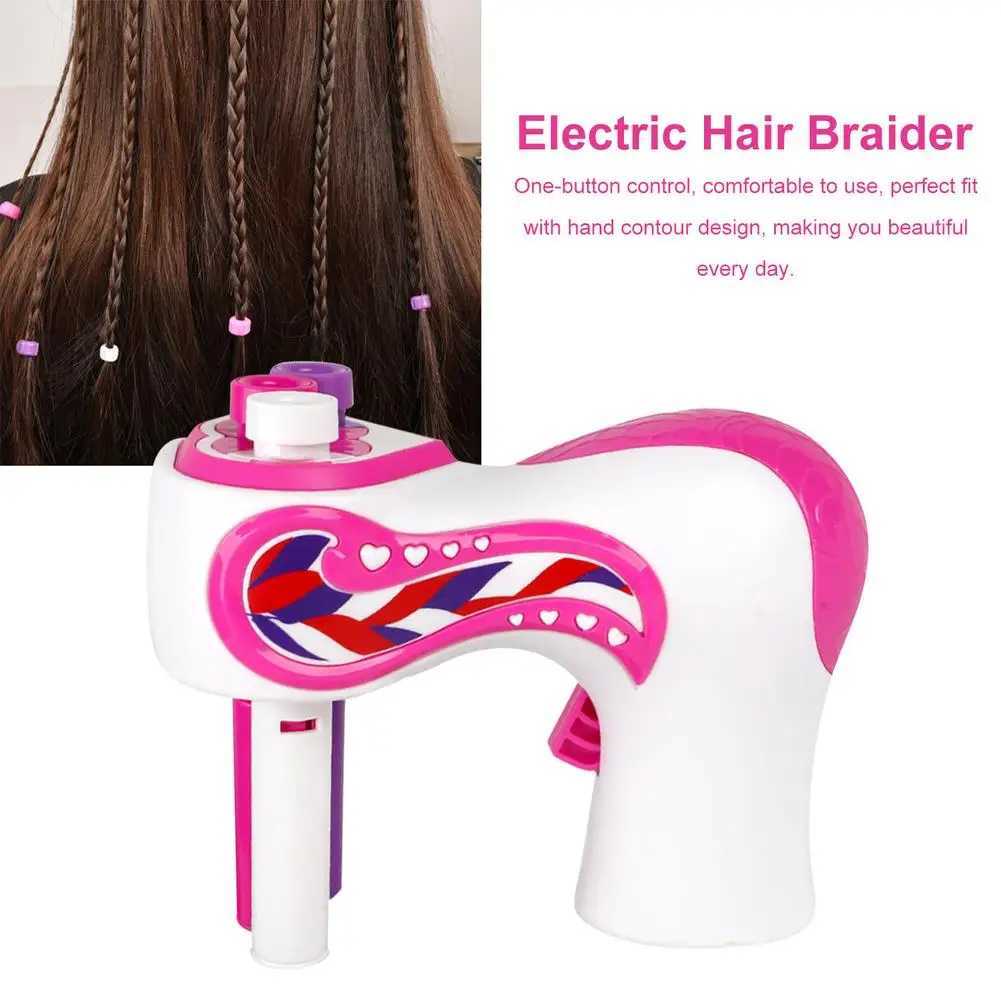Automatic hair braiding machine hair editor electric braiding equipment hair styling tool braiding machine W240814