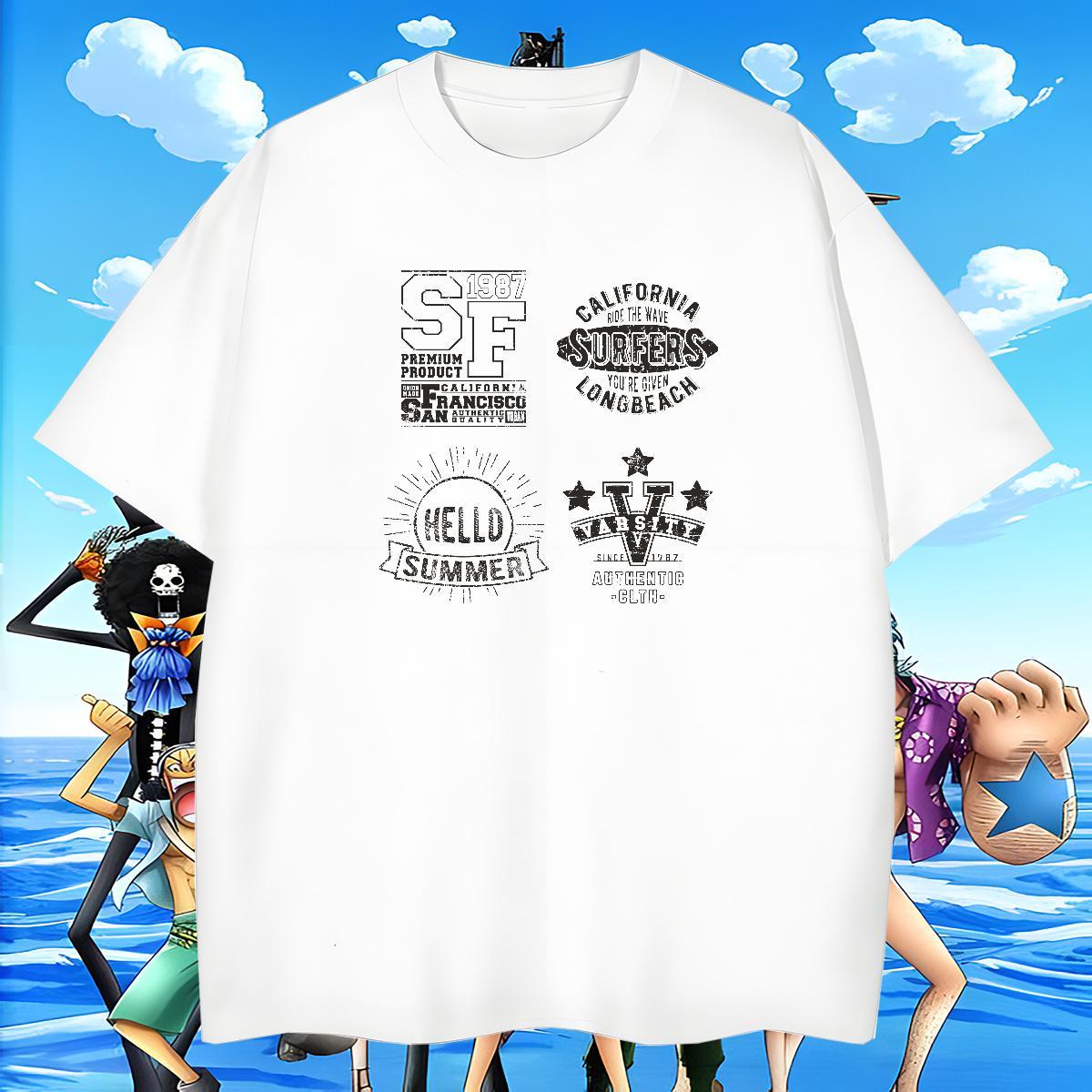 Loose Fit Tshirts Sport 230g Cotton Black White Short Sleeve Soft letter Man T Shirts 2024 Summer Tees