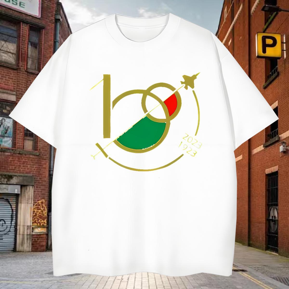 Men T Shirts 230g 100% Cotton aircraft Outdoor O-Neck Short Sleeve Customized Tshirt for Man Woman New Soft Wear