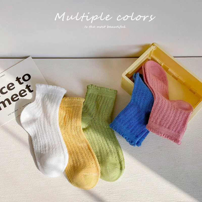 5 pairs of boys socks/spring and summer cotton childrens sports socks W240814