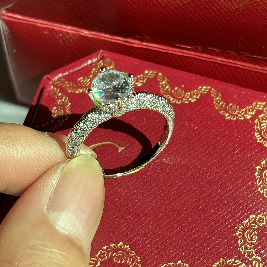 Ring designer ring luxury rings for women Alphabet diamond design letter fashion casual christmas gift jewelry gift Versatile rings szie 6-10 very nice