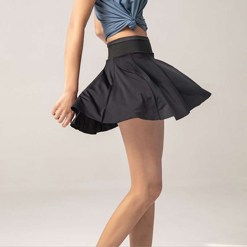 Hide Cloud XS Sports Skirts High Waist Tennis Golf Skirt Fiess Shorts Women Athletic Fast Dry Running Sport Skort Pocket