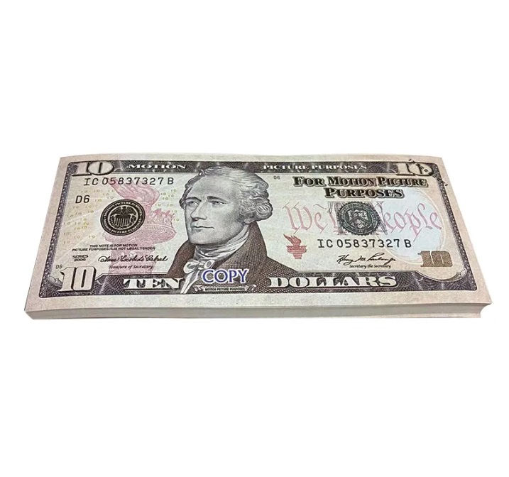 prop money realistic usd Actual 1:2 size Euro, US Dollar, British Pound banknotes Prop bar atmosphere film shoot Showcases toy banknotes party supplie