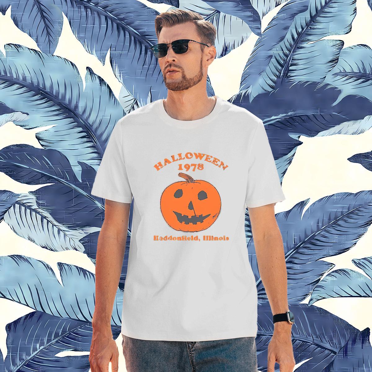 Cool Design T-Shirts halloween Breathable Crew Neck Street Casual Plus Size Custom 100% Cotton 230g Tshirt for Man Woman Free Shipping Tee Shirt