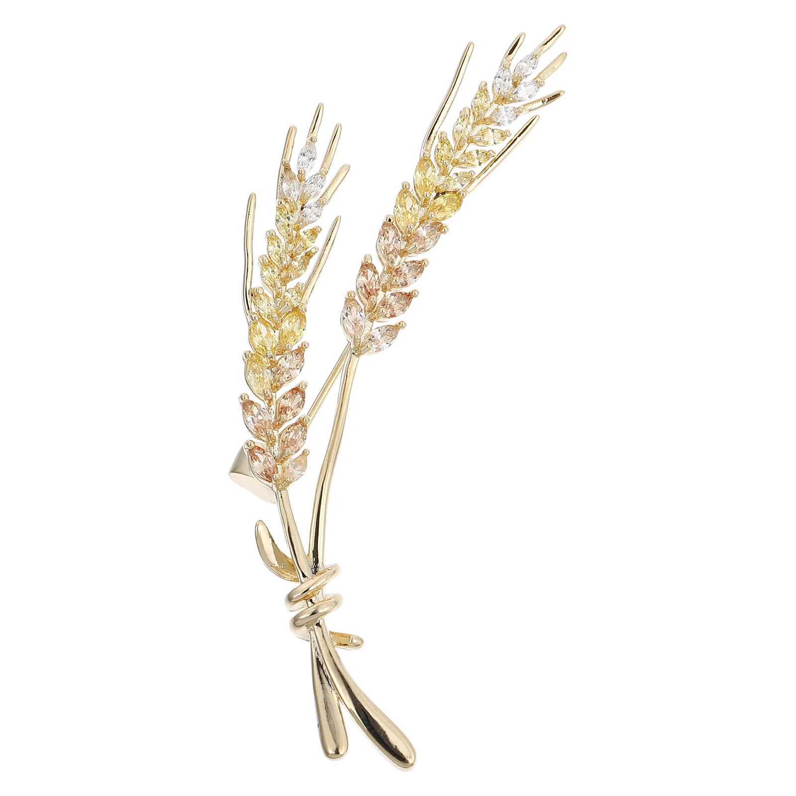 Brooch Pants exquisitely decorated alloy cute shape Brooches wheat spike brooch decorated copper corset W240815
