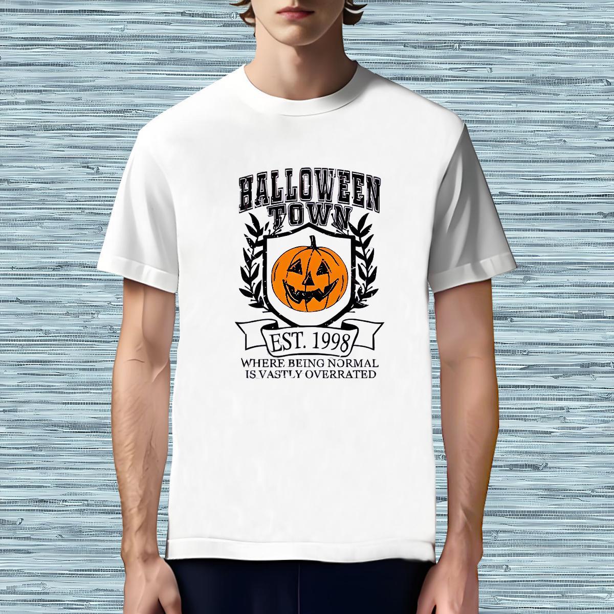 High Quality Man T Shirts pumpkin Breathable Casual Cartoon Printing L-4XL 230g 100% Cotton Men Tshirts Casual New Tees