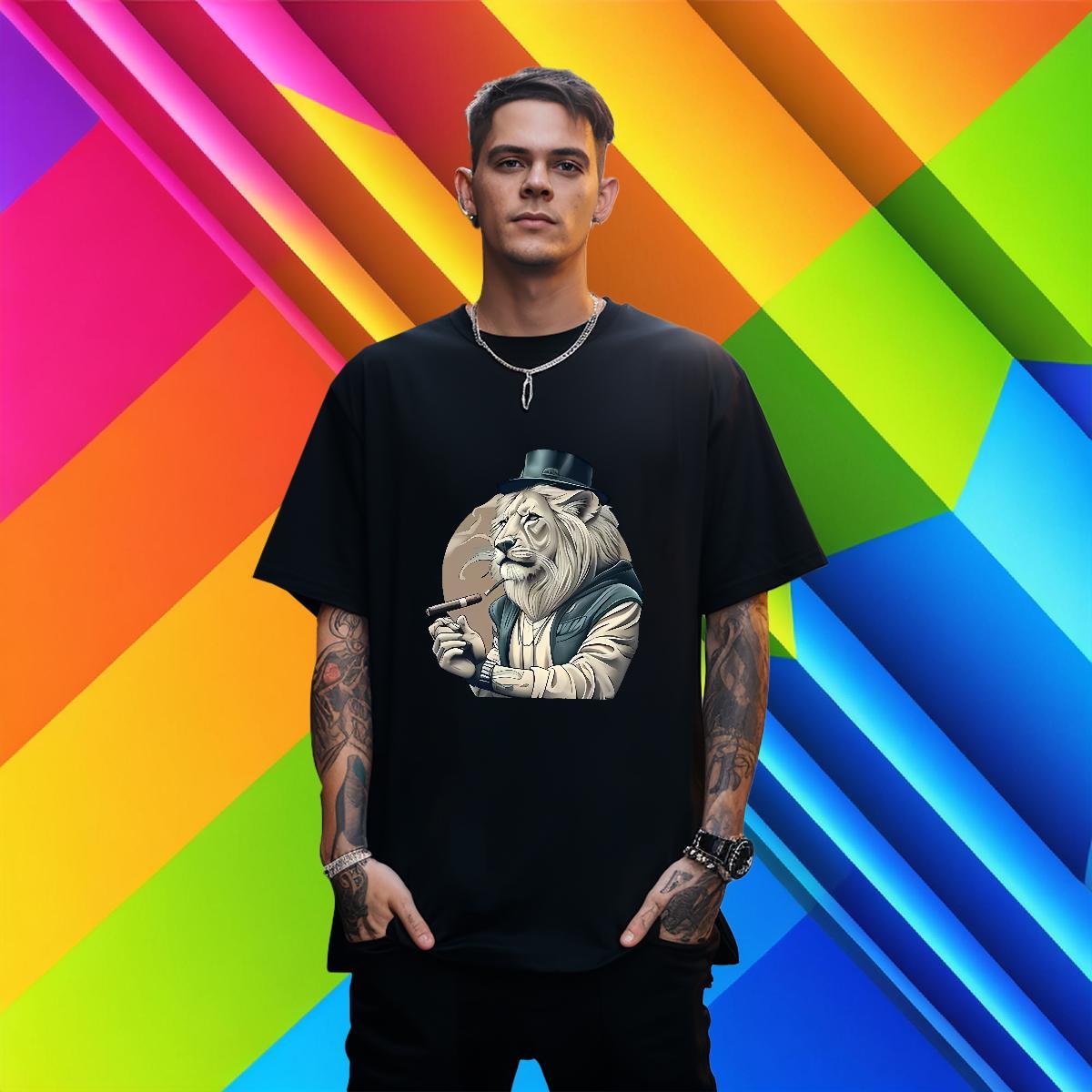 Men T Shirts 230g 100% Cotton Street O Neck Short Sleeves Custom Anime Men Tshirts Fashion Design Unisex Tee Shirt