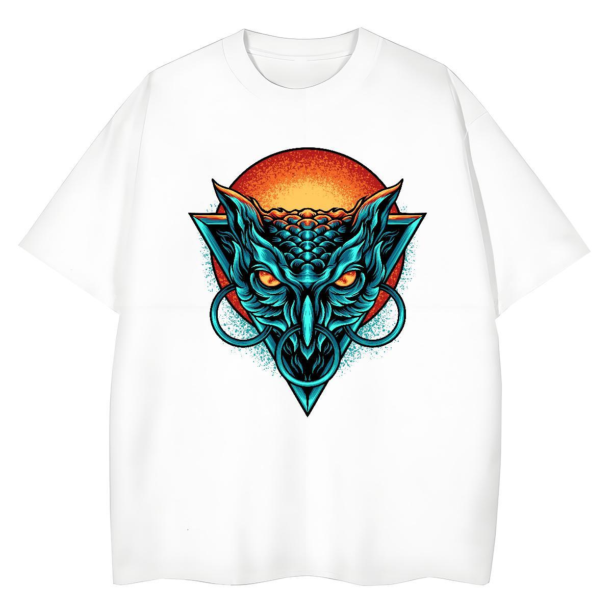 Cool Design T-Shirts for Men O-Neck Short Sleeve Casual Daily Wear DIY Printed 100% Cotton 230g Men Tshirts Fashion Tees Shirts