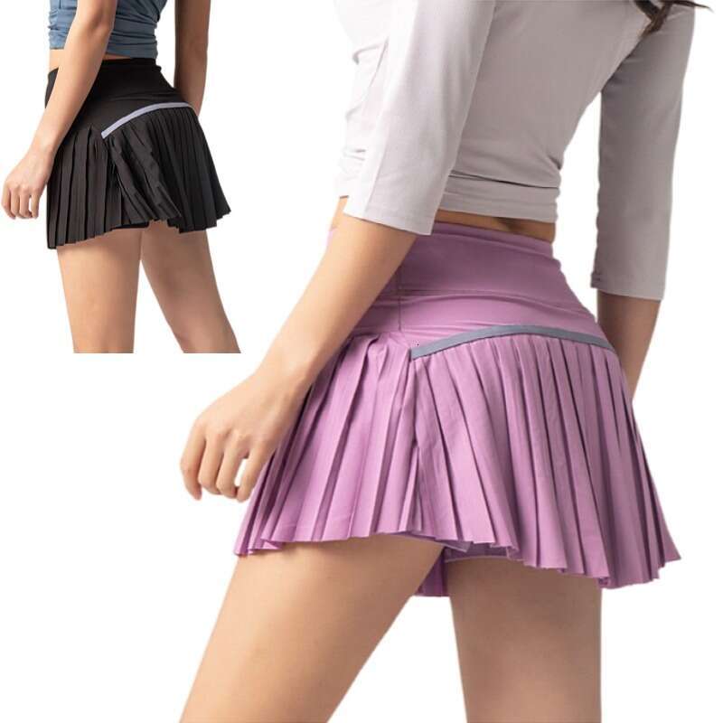 Women Tennis Pleated Golf Athletic Skorts Mini Summer Sport Skirt Pants Fiess Gym Activewear Workout Running Shorts