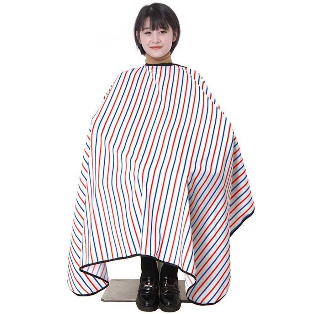 Durable striped barber hat for home hairdressers W240814