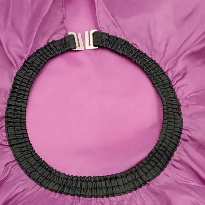 Hair cutting apron hair cutting apron adult waterproof barber open collar apron used as professional hair cutting accessories W240814