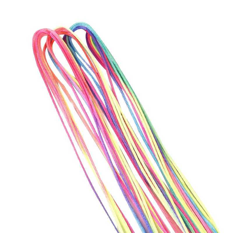 30-40 pieces of mixed color hair braided ropes used for DIY ponytails for African girls and hair accessories for female styling W240814