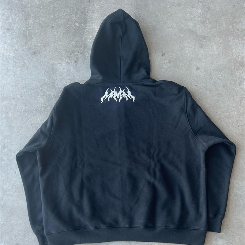 y2k Women Men hoodie Printed pattern jumper Sweatshirt Street wear oversized punk vintage kpop dance long sleeve top 240814