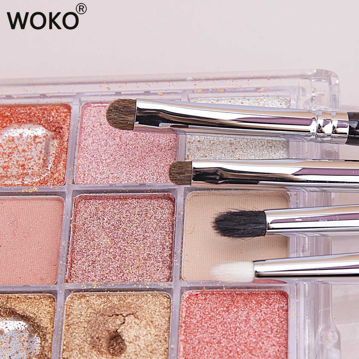 Smudge eye shadow Makeup Brush Smudge eyeliner Smudge Horse Hair/Goat Hair Small eye shadow Makeup Brush W240814