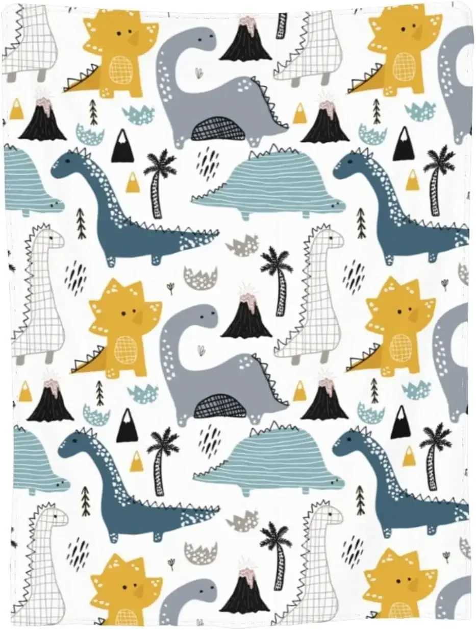 3d Print Dinosaur Throw Blanket Plush Flannel Bed Couch Office Home Kids Women Men Soft Warm Lightweight for Children Covering Y240815