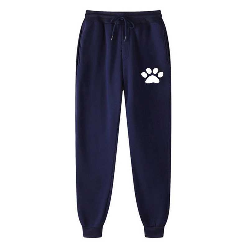 Autumn and winter wool mens Trouser letter printing fashion drawstring casual pants sports pants sports pantsW240725
