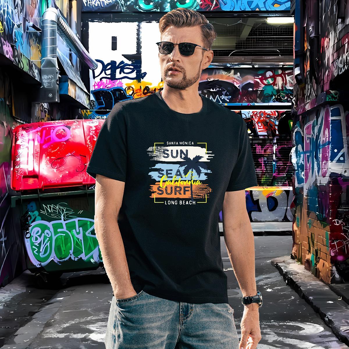 TOP Quality tree Mens T Shirts Outdoor Men Tops Tees 230g 100% Cotton Free Shipping Short Sleeve O-Neck DIY Anime Tees Shirts
