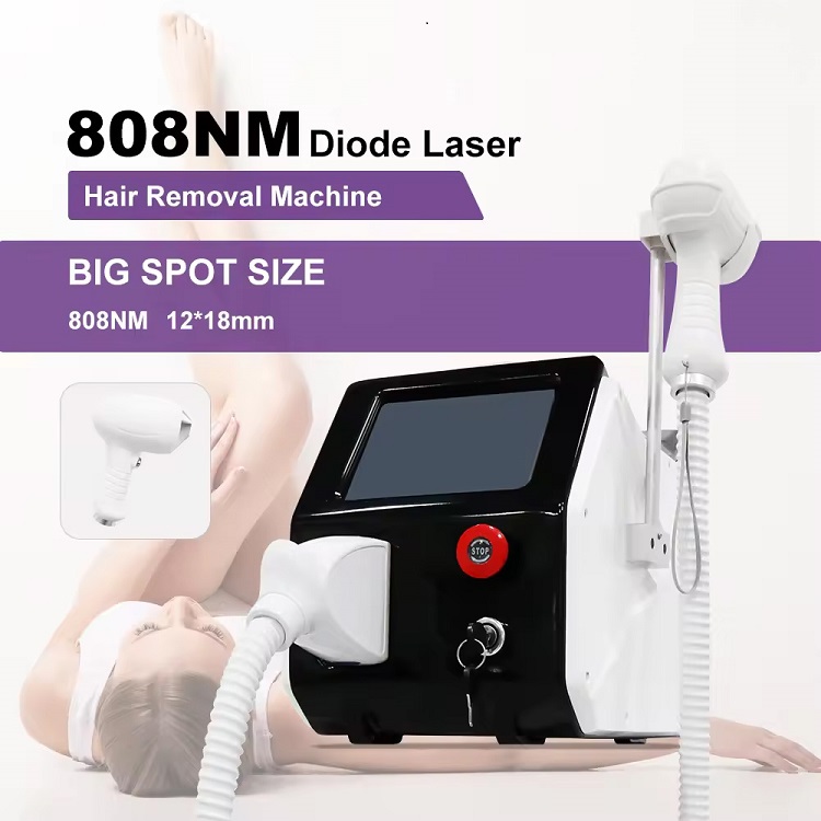 Medical CE 3 Wavelength 1064 755 808nm Laser Diode Hair Removal Freezing Point 808 Diode Laser Hair Removal Machine For Salon Use