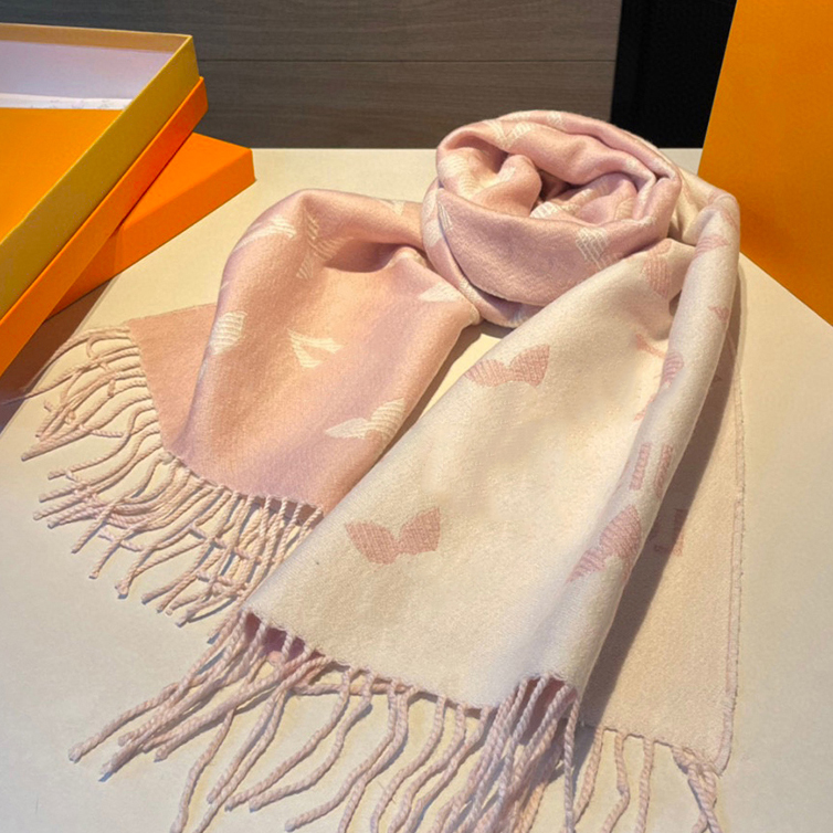 wool scarfs designer scarf autumn and winter men women warm comfortable touch senior process fashion versatile size 34x180cm