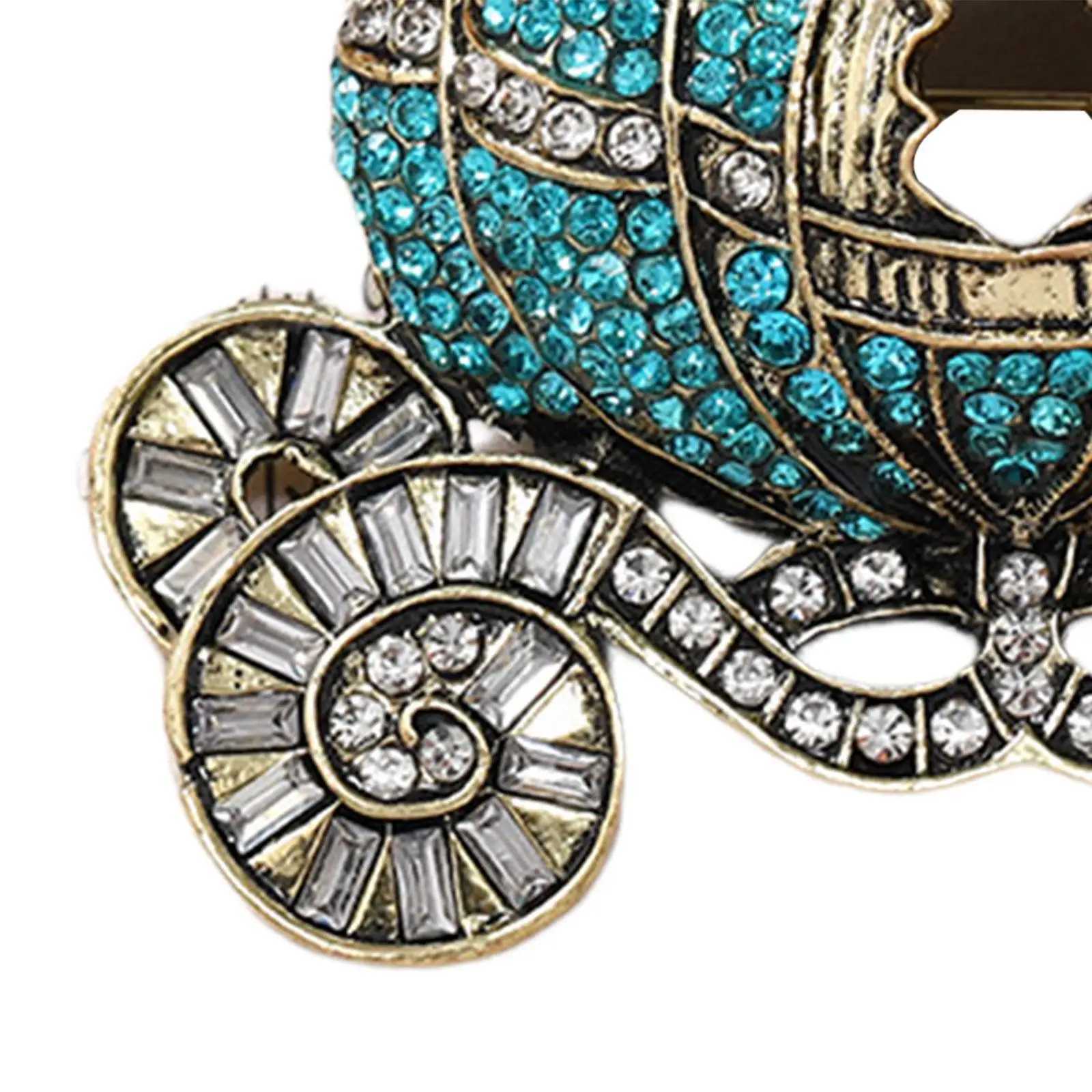 Pumpkin carrier brooch vintage lapel pin for wedding party hats W240815