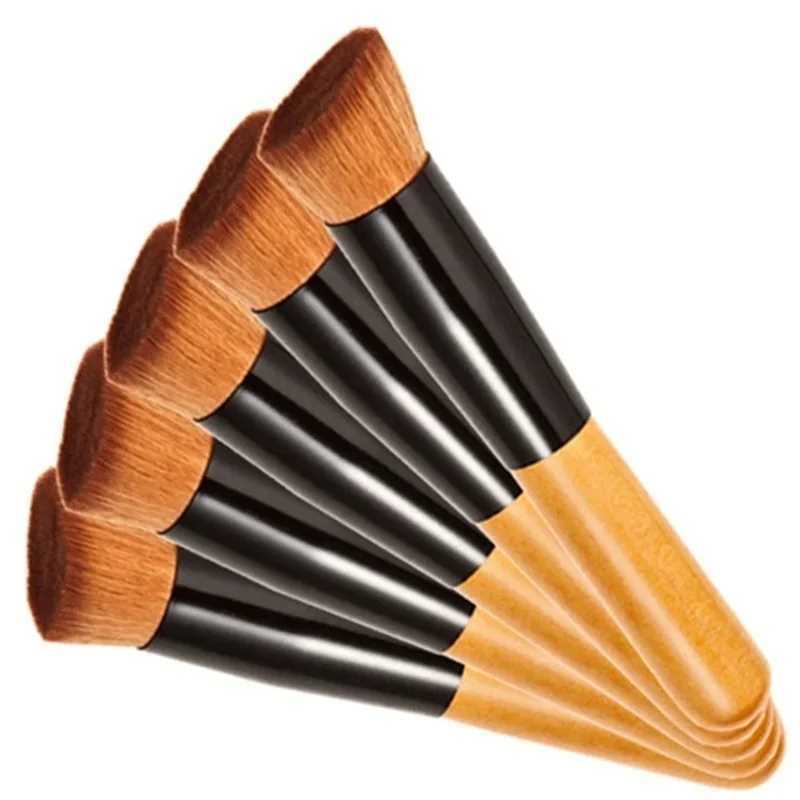 Professional cosmetics makeup tools Kabuki powder blusher basic flat top brush W240814
