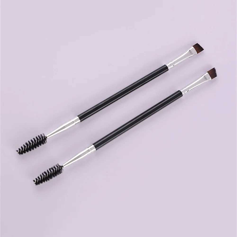 1/2/3 eyelash brush eyelash comb double ended corner and spray brush 2-in-1 eyelash beauty and makeup brush tool W240814