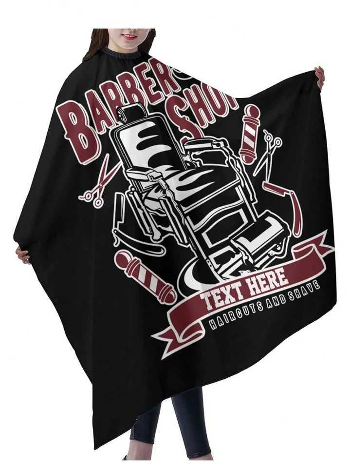 Barber Clothing Salon Apron Hairstyle Cape Town Anti static Barber Coat Barber Professional Accessories Tools W240814