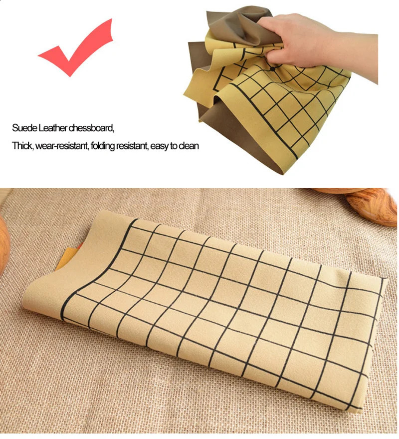 Standard Go Chess Use For Match 19 Line 361pcs Chessman Go chess Game Diameter 2.2cm Leather Chessboard Cloth Bag Weiqi toy 240813