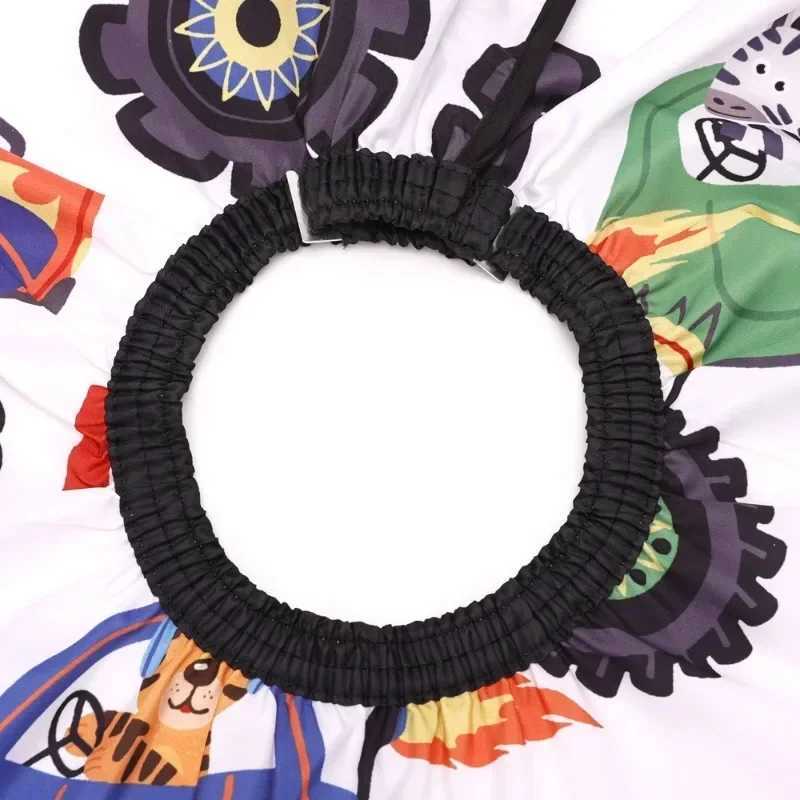 1 piece of childrens hairstyles open collar dresses hairdressers aprons hairstyles childrens girls boys hairstyles clothing polyester cover W240814