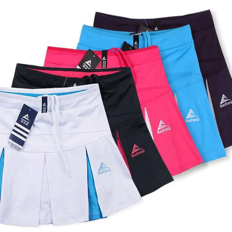 Shorts with Underneath Tennis Dress Skorts Women Falda Mujer Feminino Jupe Short Tenis Sport Skirt