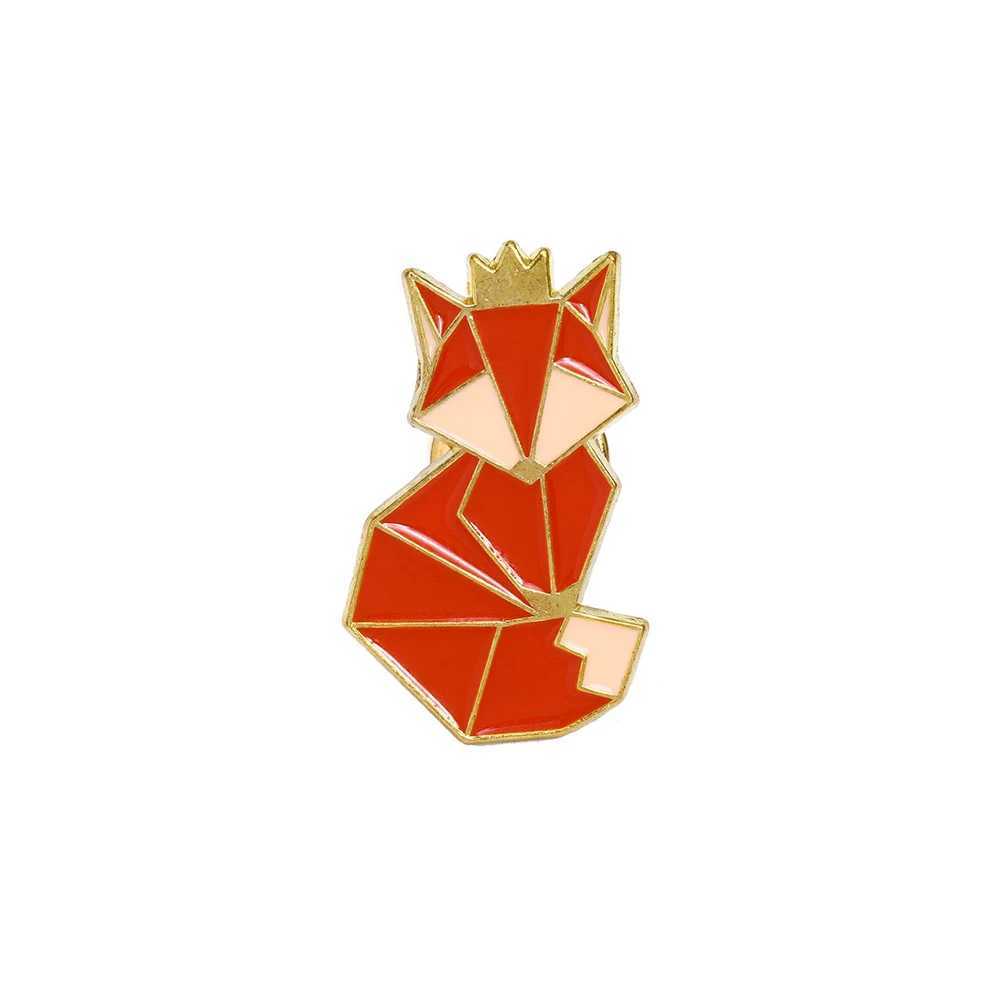 Cute animal chest womens fashionable enamel acrylic fox rabbit panda alpaca koala small badge cartoon pin brooch decoration W240815