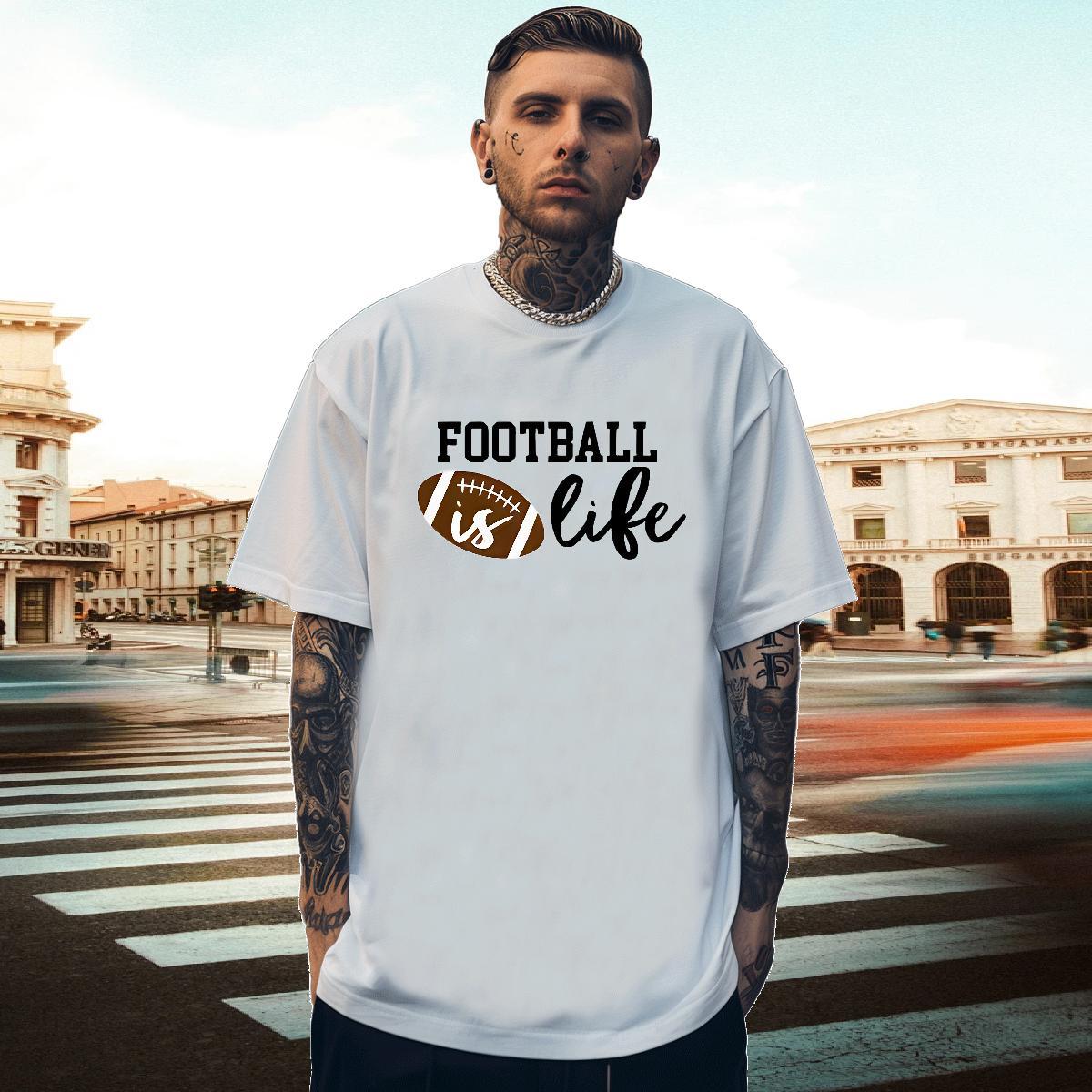 Classic Tshirt for Man Woman Sports Casual 230g Cotton Cartoon Printing L-4XL Breathable Short Sleeve rugby Man T Shirts New Arrival Clothes