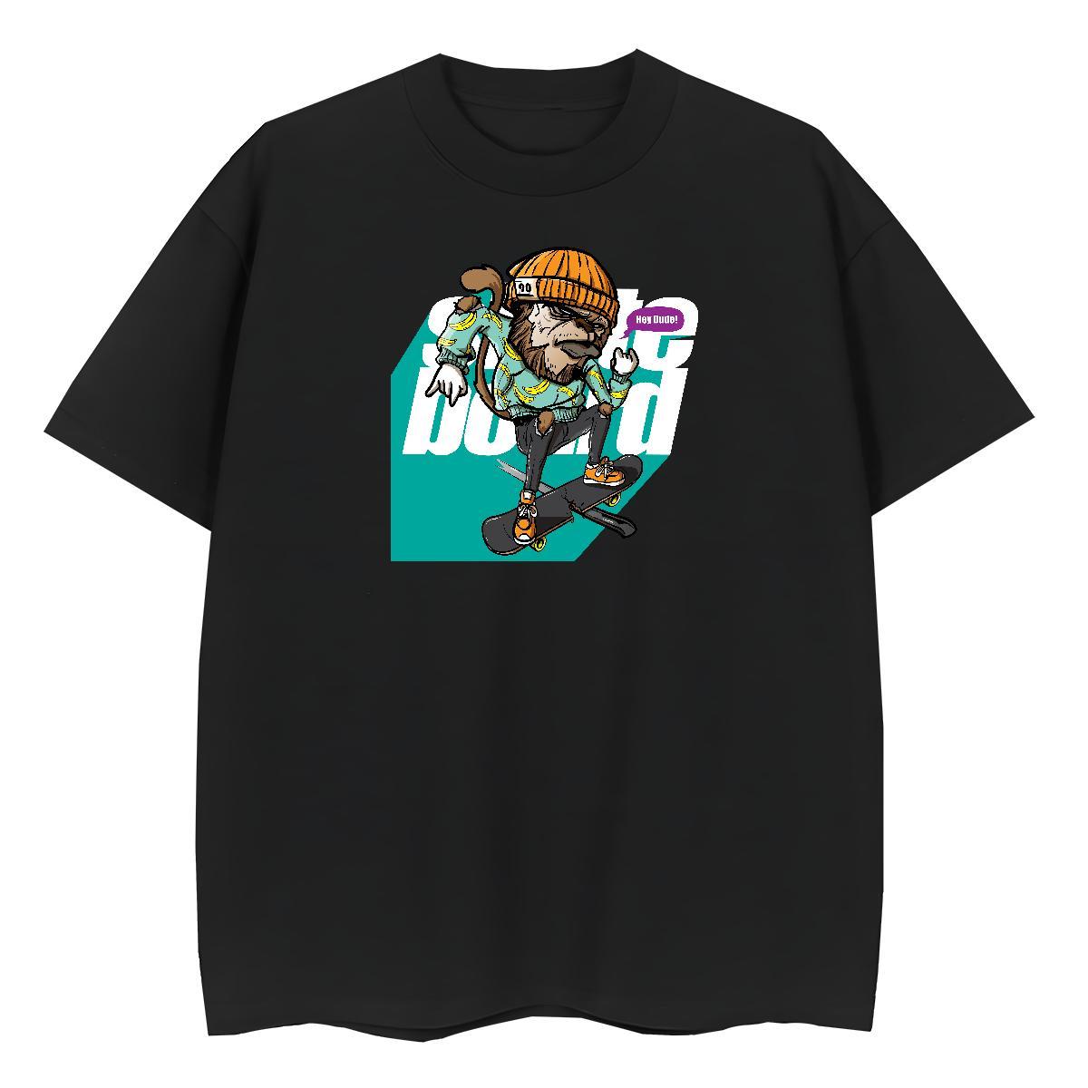 Popular Mens Tshirts Daily Outfit 230g Cotton Graphic Pure Cotton skateboarding T-Shirts Designer Clothings