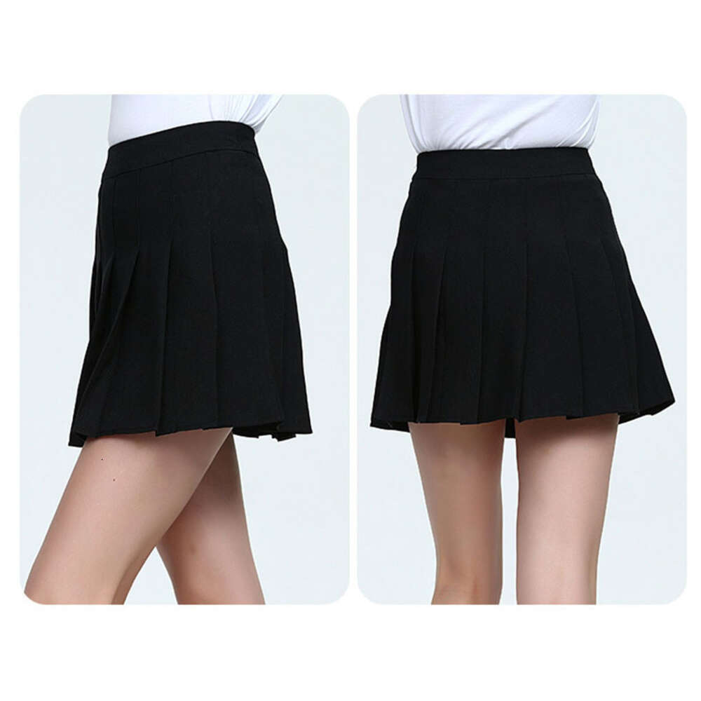 Workout Women's Skorts Golf Tennis Built-in Shorts Underpants Pleated School Skirt High Waist For Performance Training