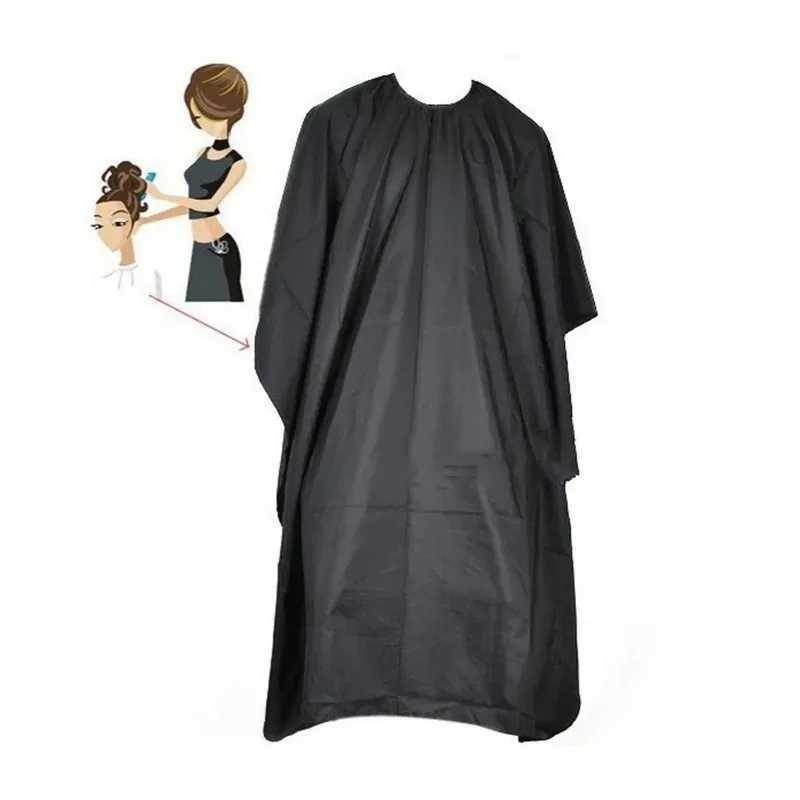 New hairstylist Cape Pro Salon Hairdresser Cloth Hairdresser Black Waterproof Hairdresser Apron Hairdressing W240814