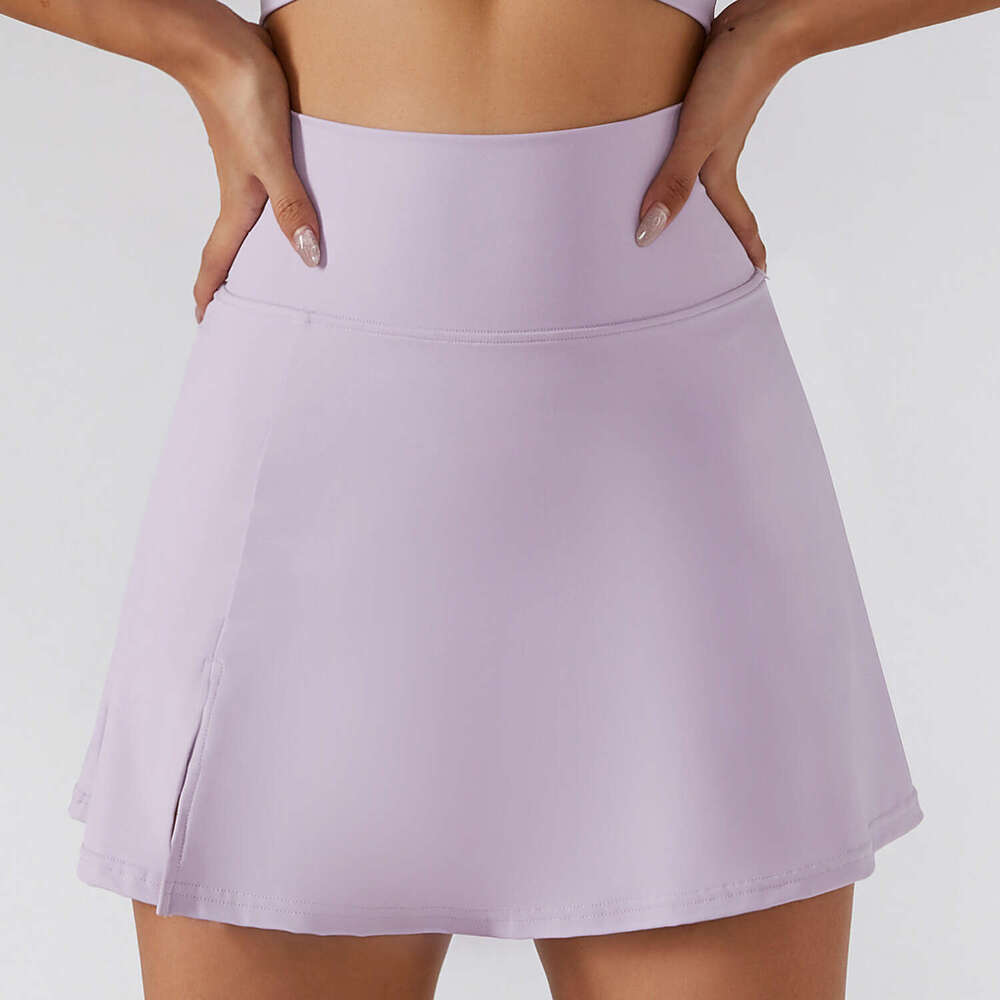 Tennis Summer Skirts Women Golf Pantskirt Nylon Sports Fiess High Waist Yoga Running Shorts Skirt Gym Workout Clothing