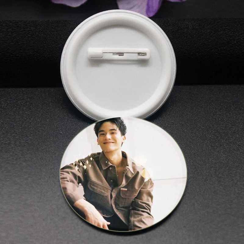 Thai idol star brooch Singto Krist Off Gun Tay New Badge handmade tinplate brooch backpack clothing accessory brooch W240815