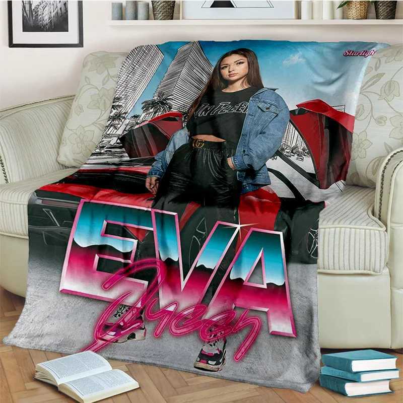 Beauty Plaid Eva Queen 3D Printing BlanketSoft Throw Blanket for Home Bedroom Bed Sofa Picnic Travel Office Cover Blanket Kids Y240815