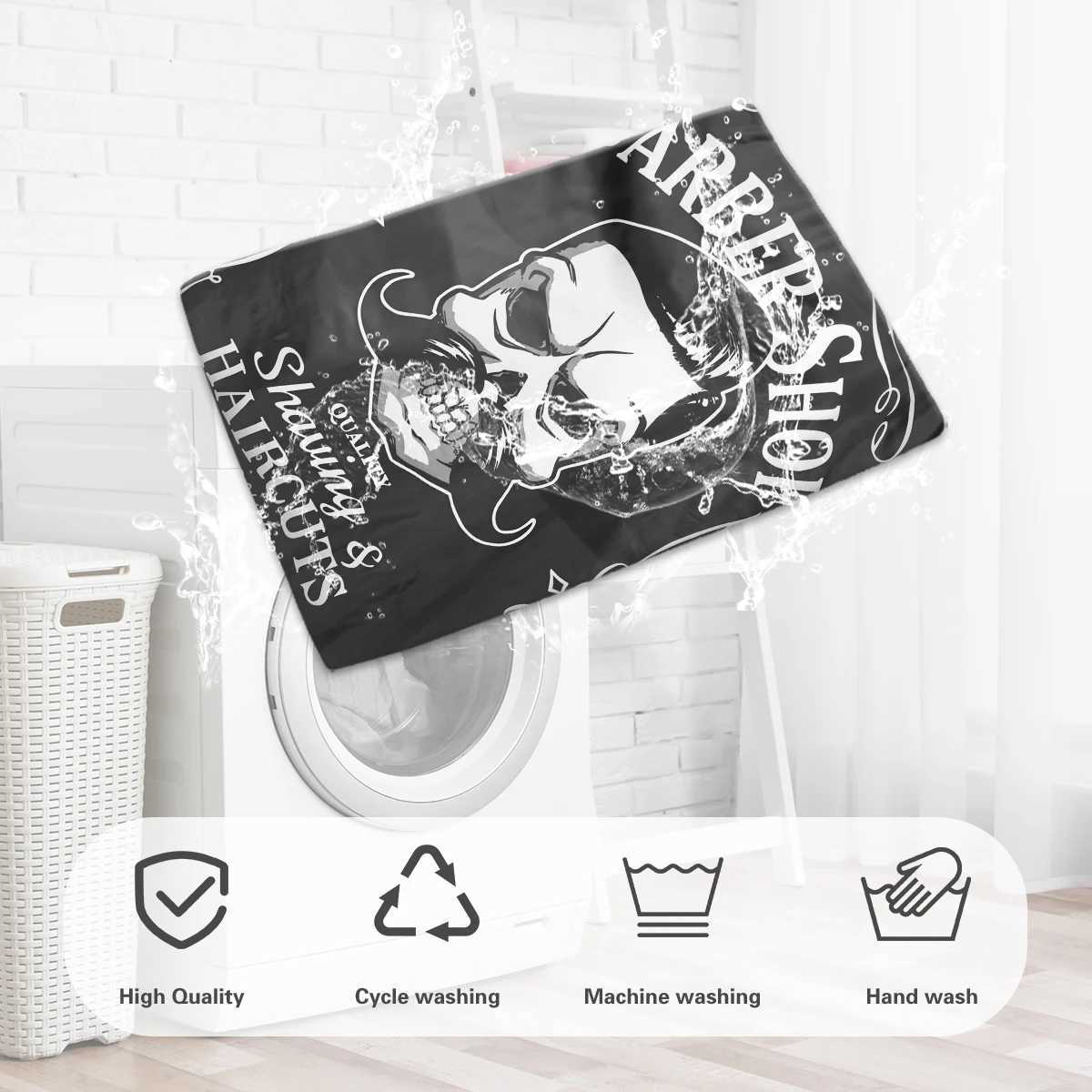 Black hair salon hair hat mens work clothes apron salon hair dye clothing supplies W240814