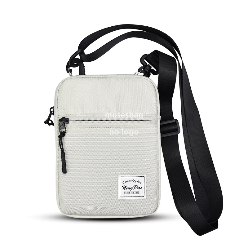 Casual single shoulder crossbody mobile phone bag Korean simple shoulder bag trend light small satchel bag solid color matching small bag